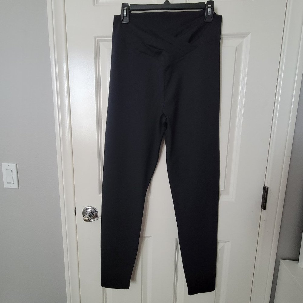 Bebe Ruched Bum High Waist Leggings - Size Large